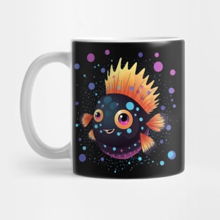 Puffer Fish Valentine Day Mug